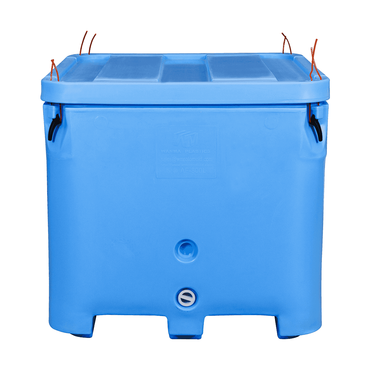 AF-800L Les fruits de mer industriels utilisent des contenants en plastique