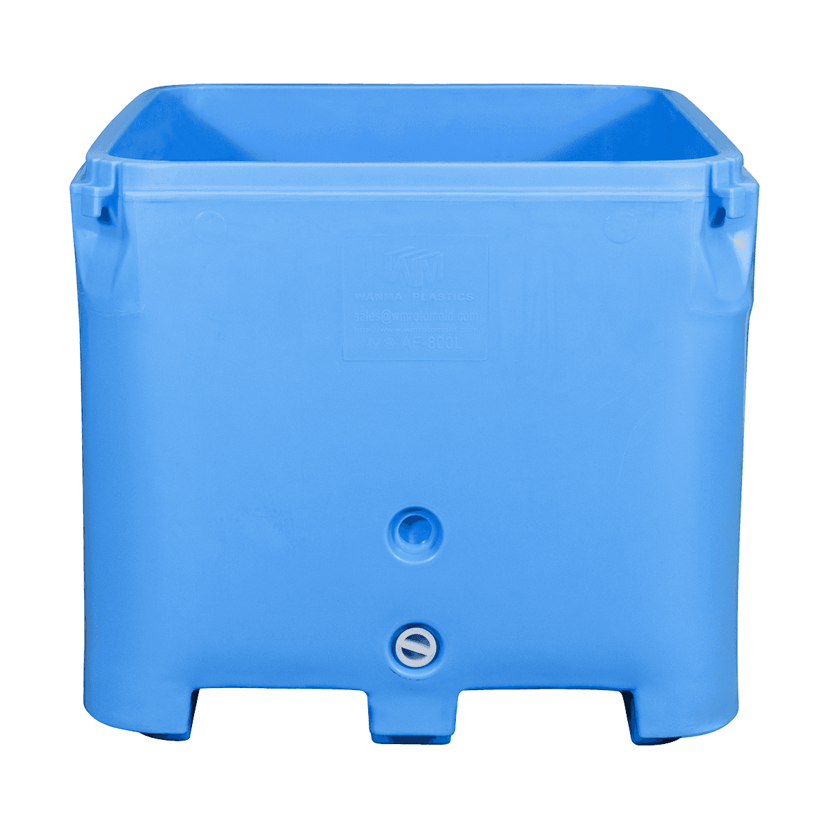 AF-800L Les fruits de mer industriels utilisent des contenants en plastique